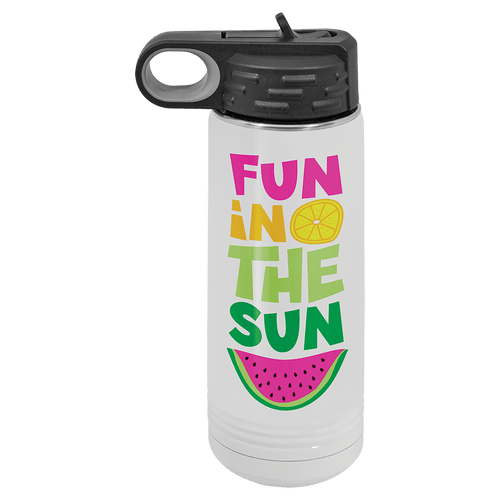 20 oz. Polar Camel Sublimatable Water Bottle — White