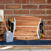 XL Curved Acacia Board With 2 Handles