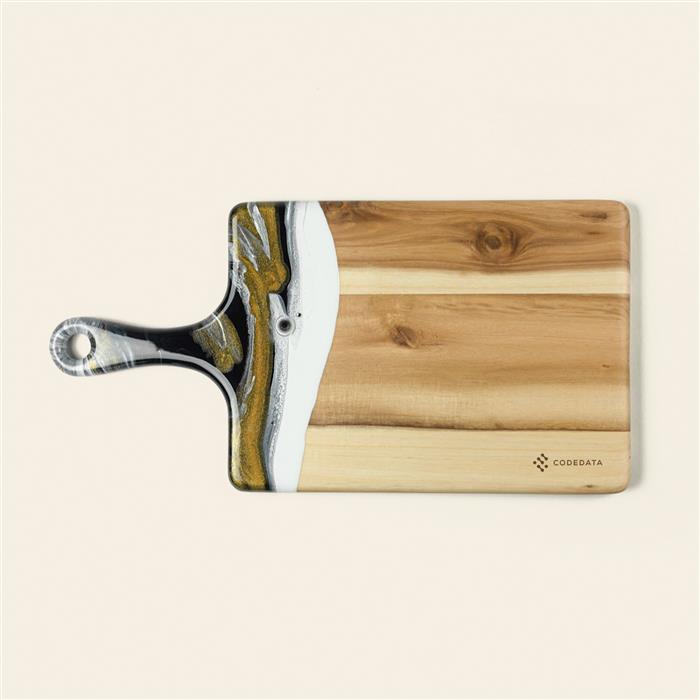 Medium Rectangle Acacia Board With Handle product photograph
