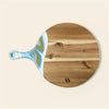 XL Round Acacia Board With Handle