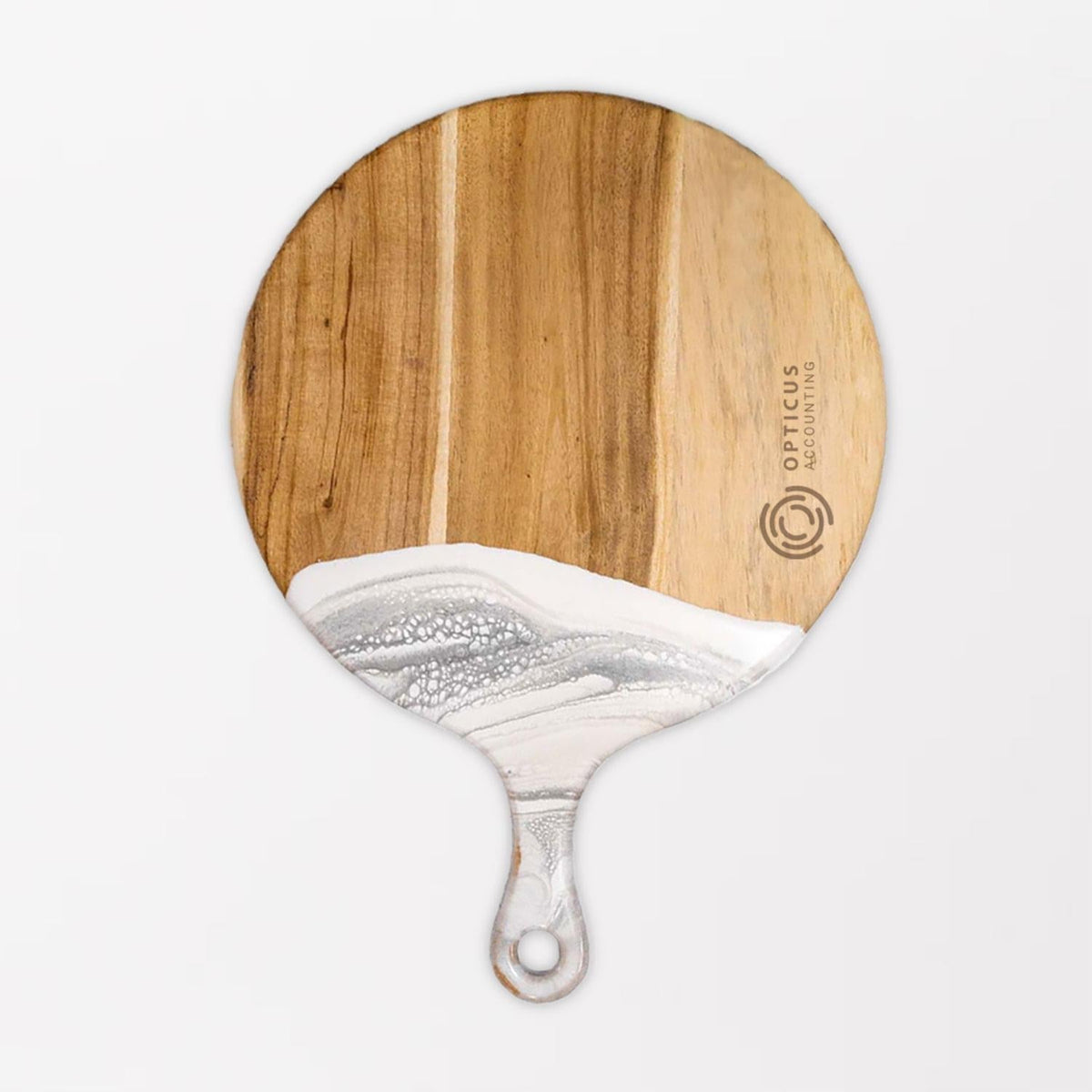 Round Paddle Acacia Cheese Board product photograph