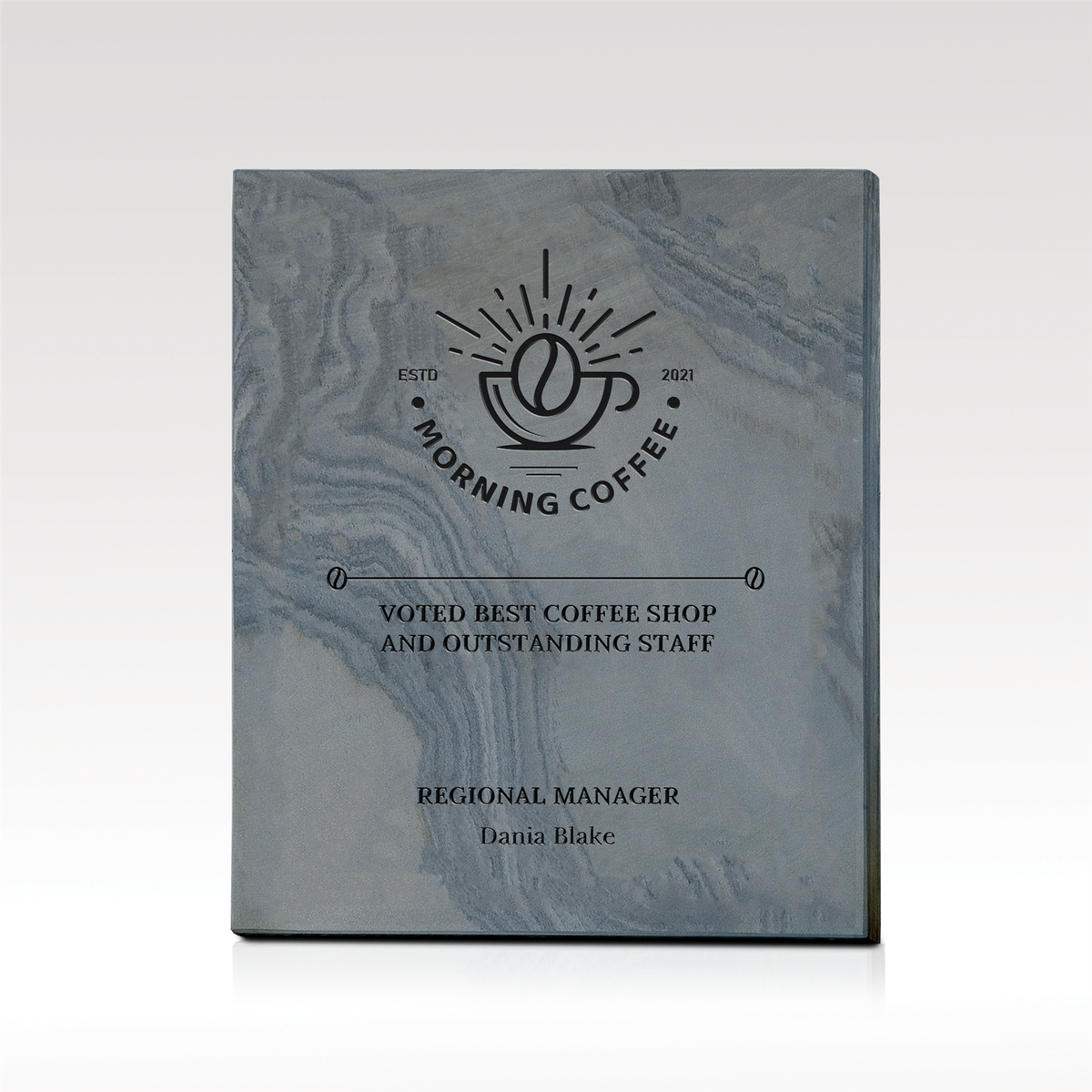 Multi-Color Slate Plaque alternate product view