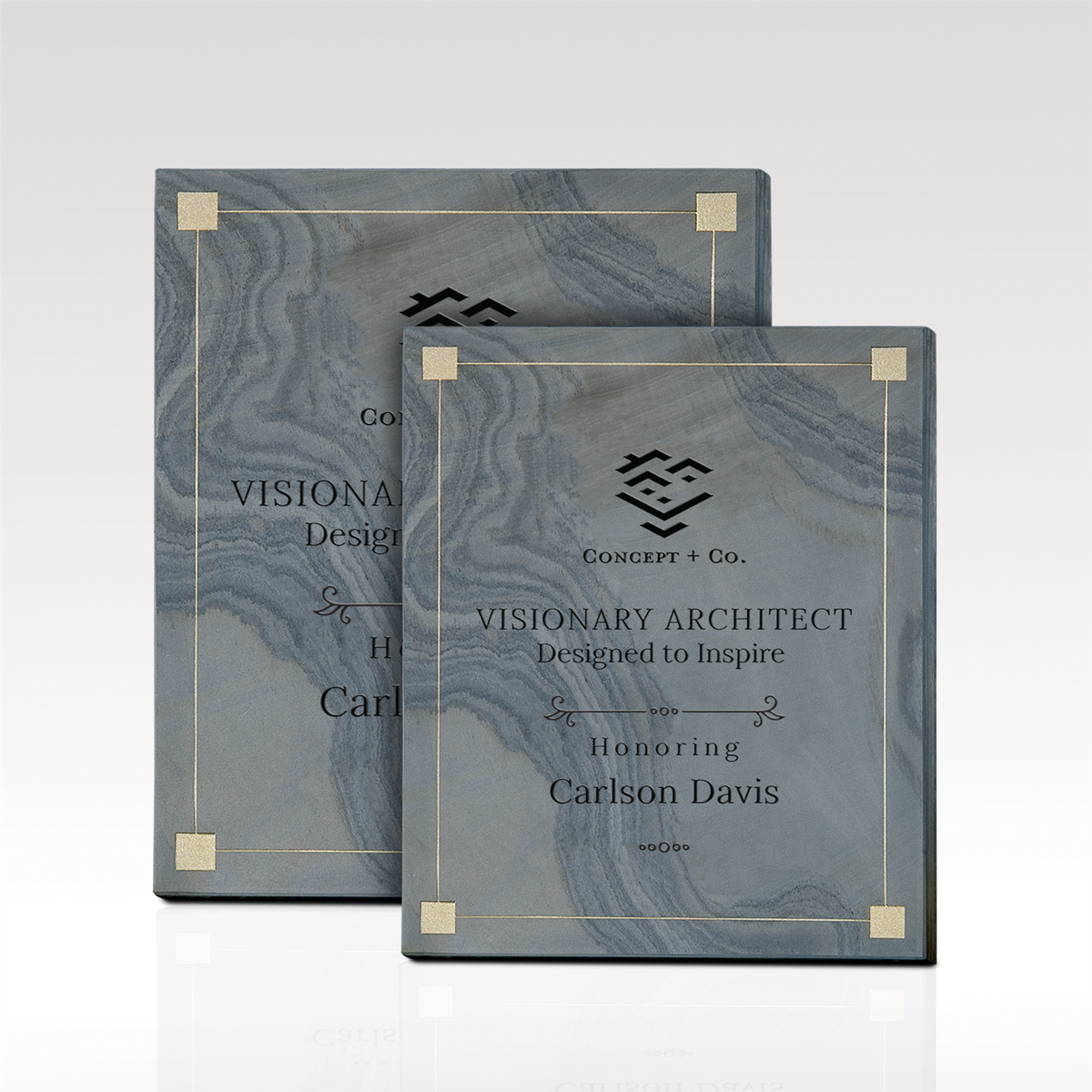 Multi-Color Slate Plaque