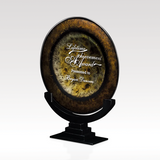 Black Cast Base · 10" W x 12.50" H x 3" D