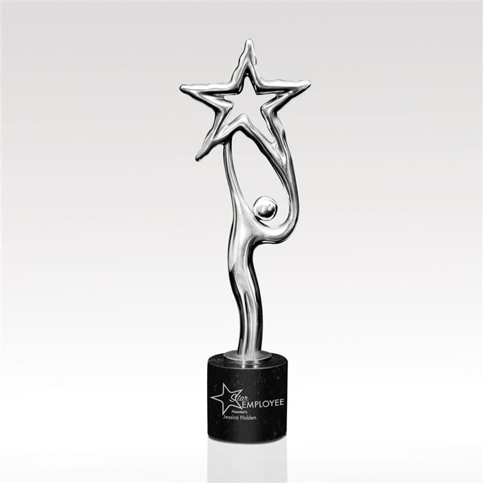 Argent Star personalized award example