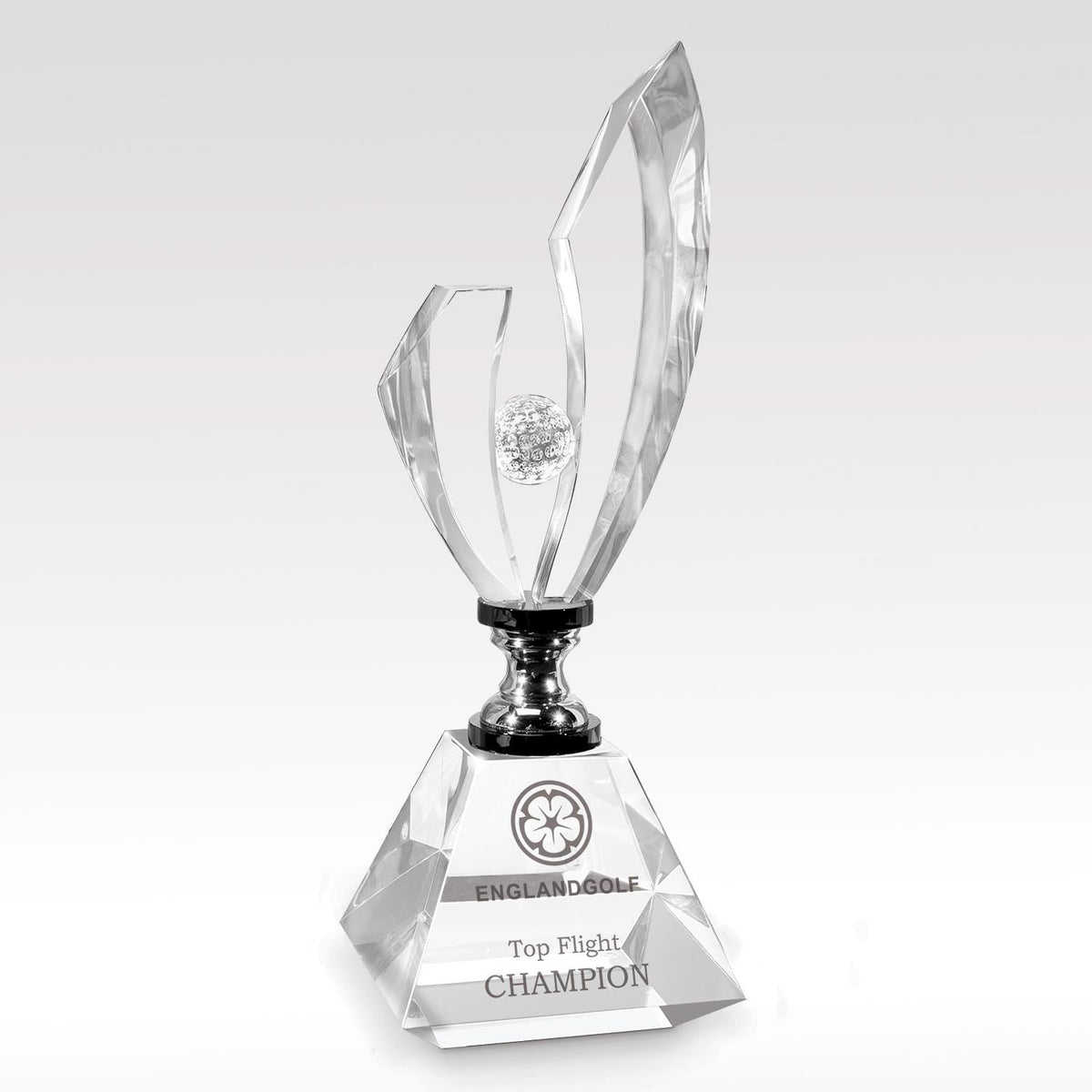 Silver Lightning Golf Award personalized example