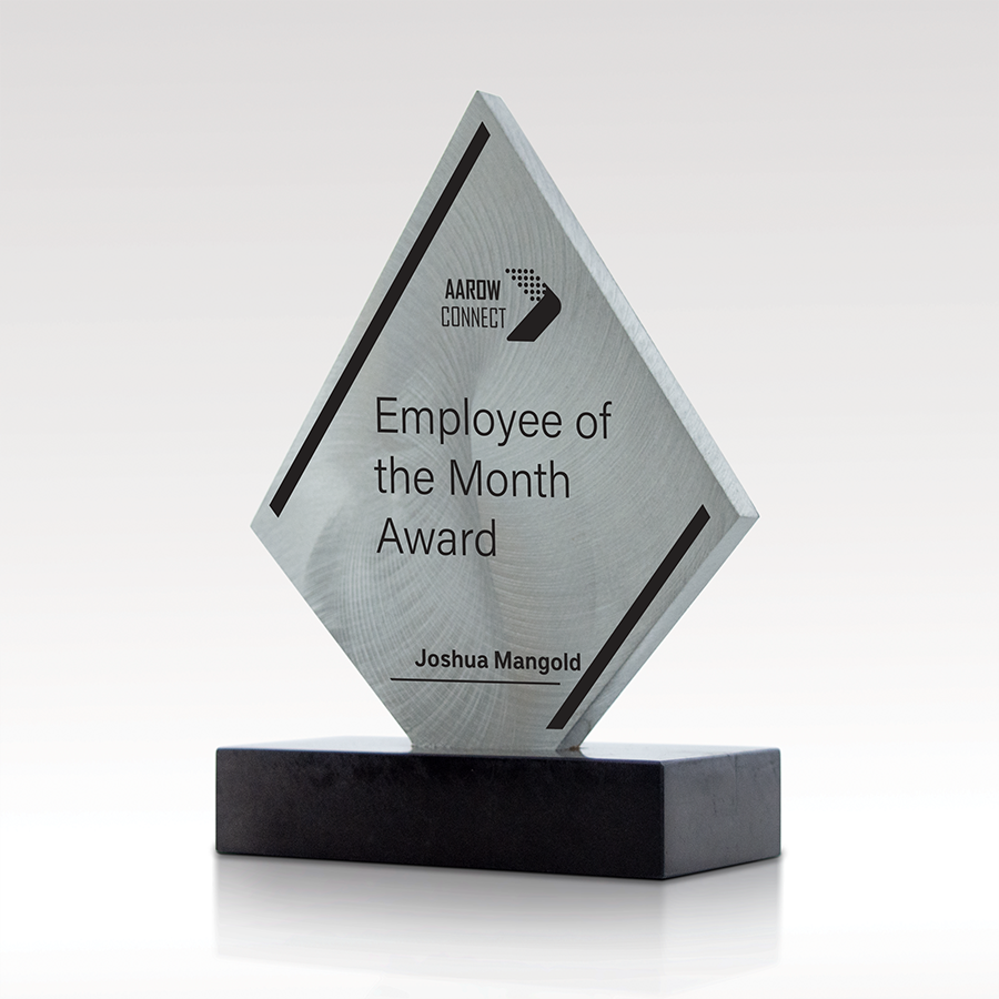 Gravity personalized award example