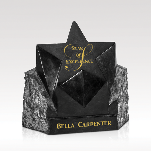 Rising Star Stone Award — White or Black