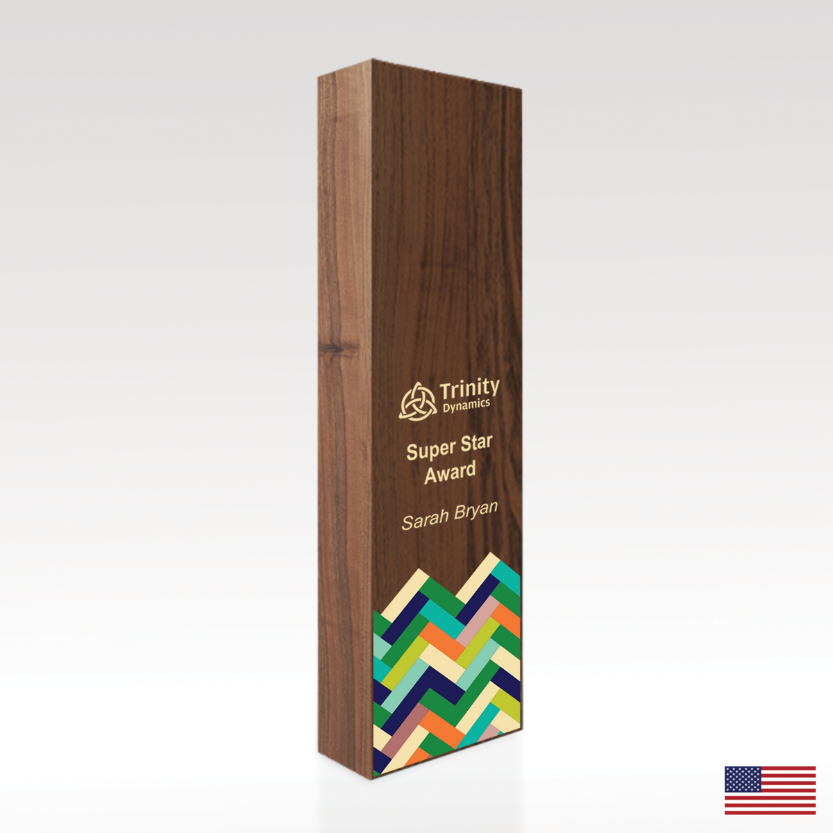 Rectangular Walnut
