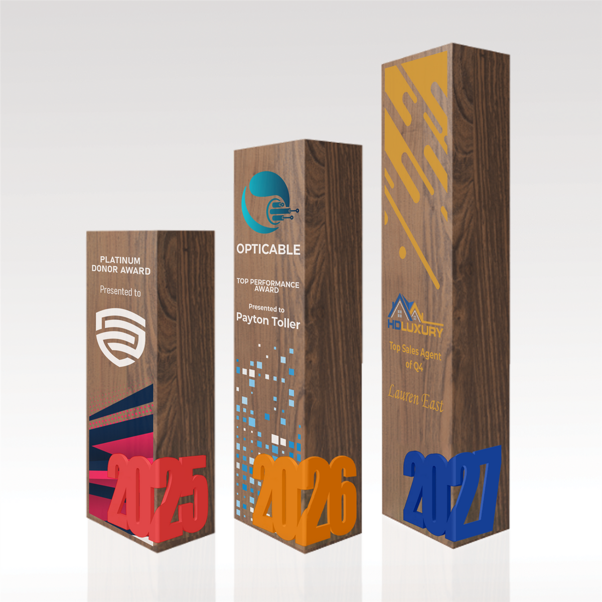 Rectangular Walnut product view