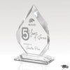 Elation Beveled Optical Crystal Award