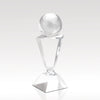 Intrigue Faceted Optical Crystal Award