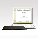 Two-certificate folding holder