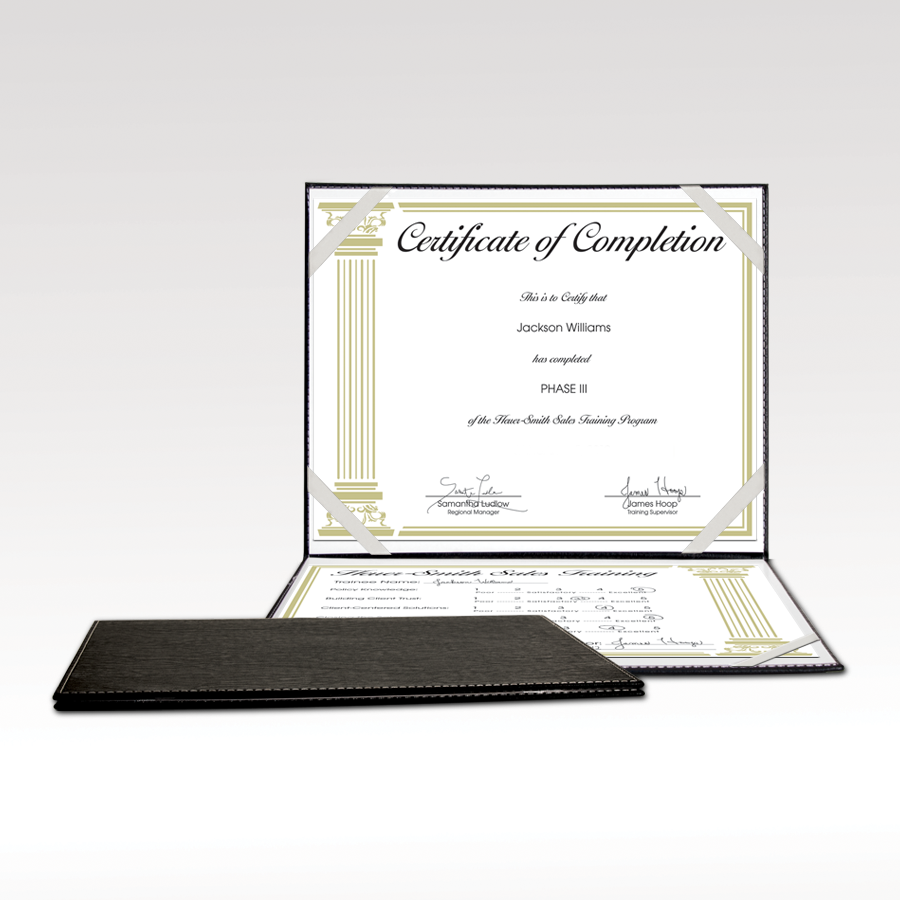 Certificate Holder product view