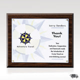 Wood certificate holder