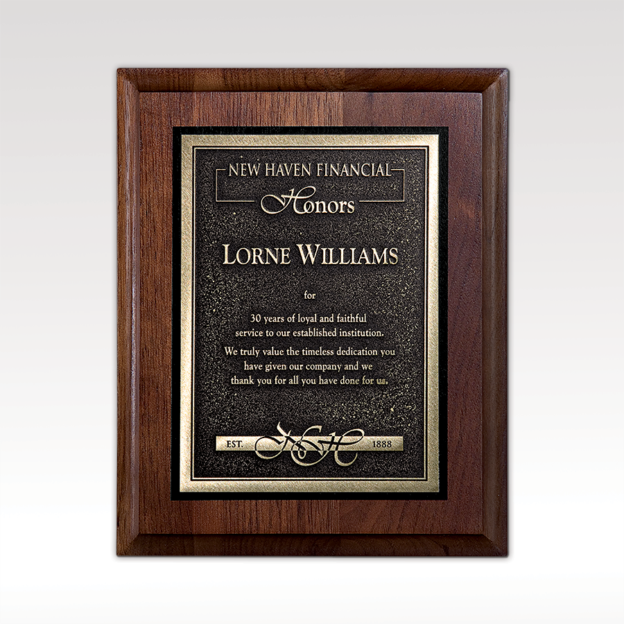 Tradition Plaque product view