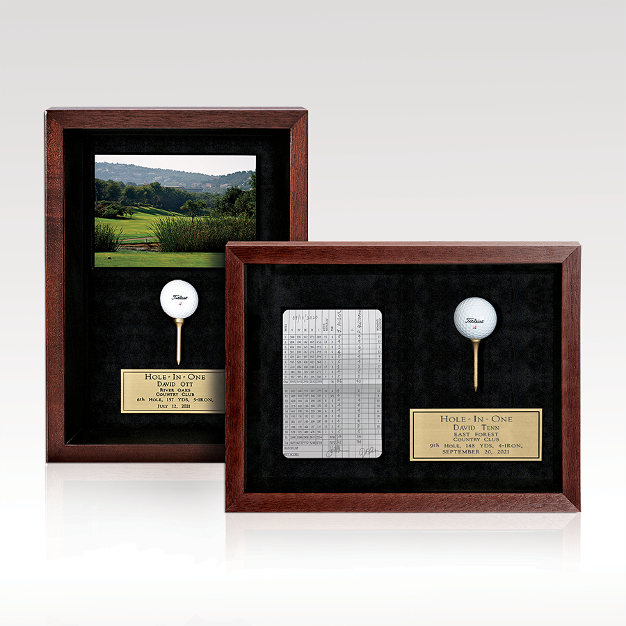 Mahogany Frame with Scorecard/Photo product view