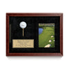 Mahogany Frame with Scorecard/Photo