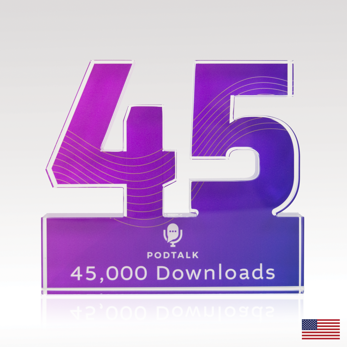 Numerals — USA Made product view