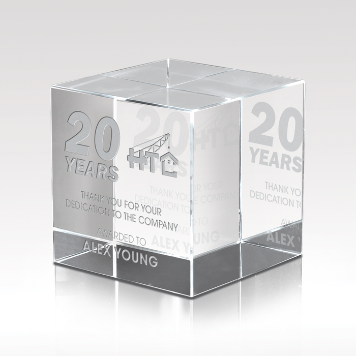 Crystal Cube product view