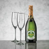 Connoisseur Wine Bottle & Flute Gift Set