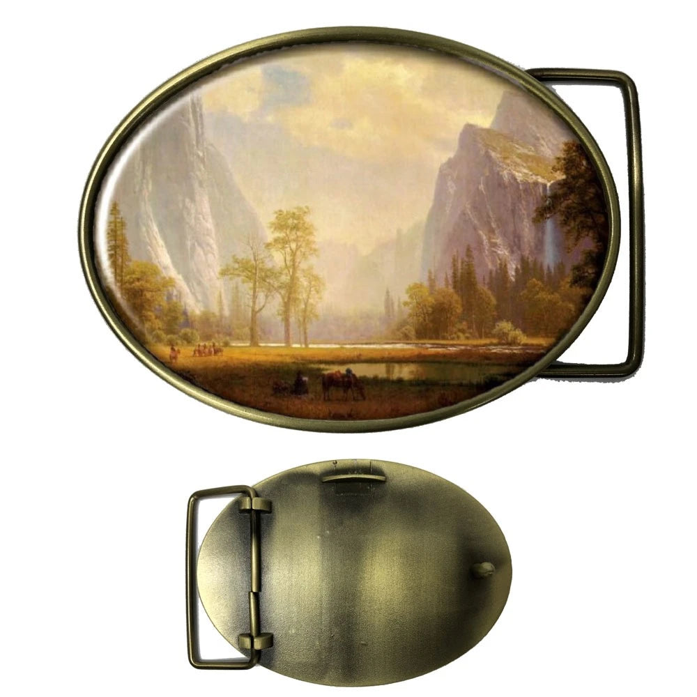 Express Oval Belt Buckle