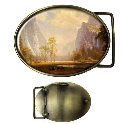 Express Oval Belt Buckle