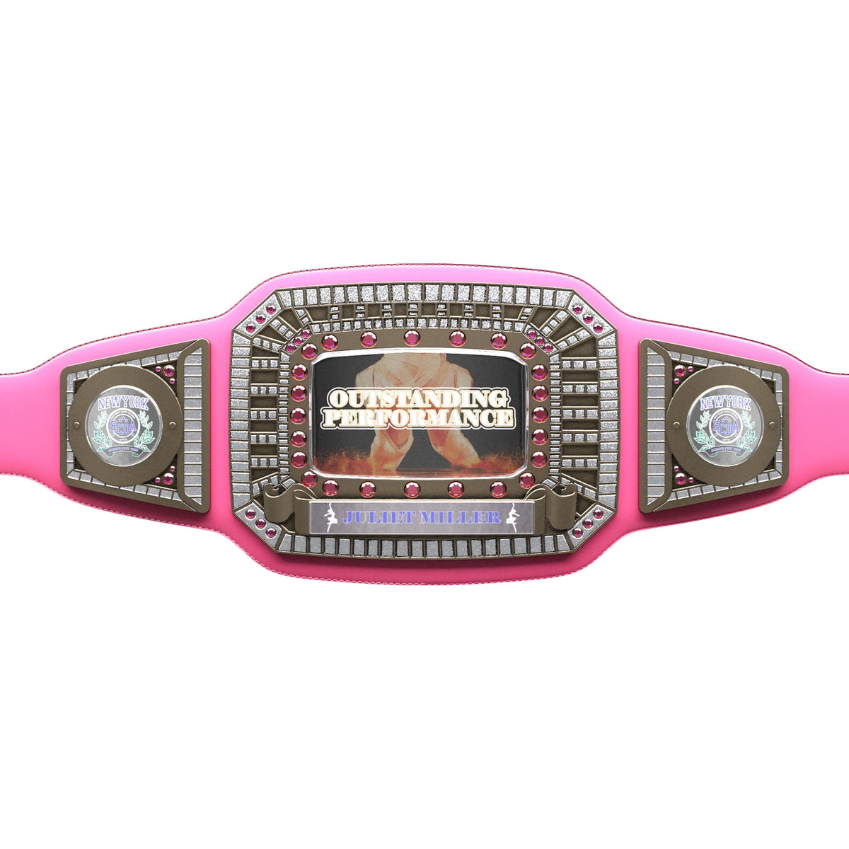 Express Ultimate Championship Belt in Pink