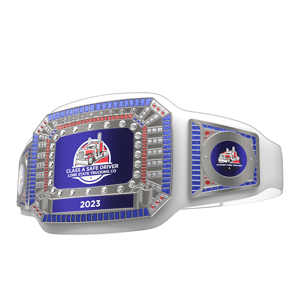 Express Ultimate Championship Belt in White