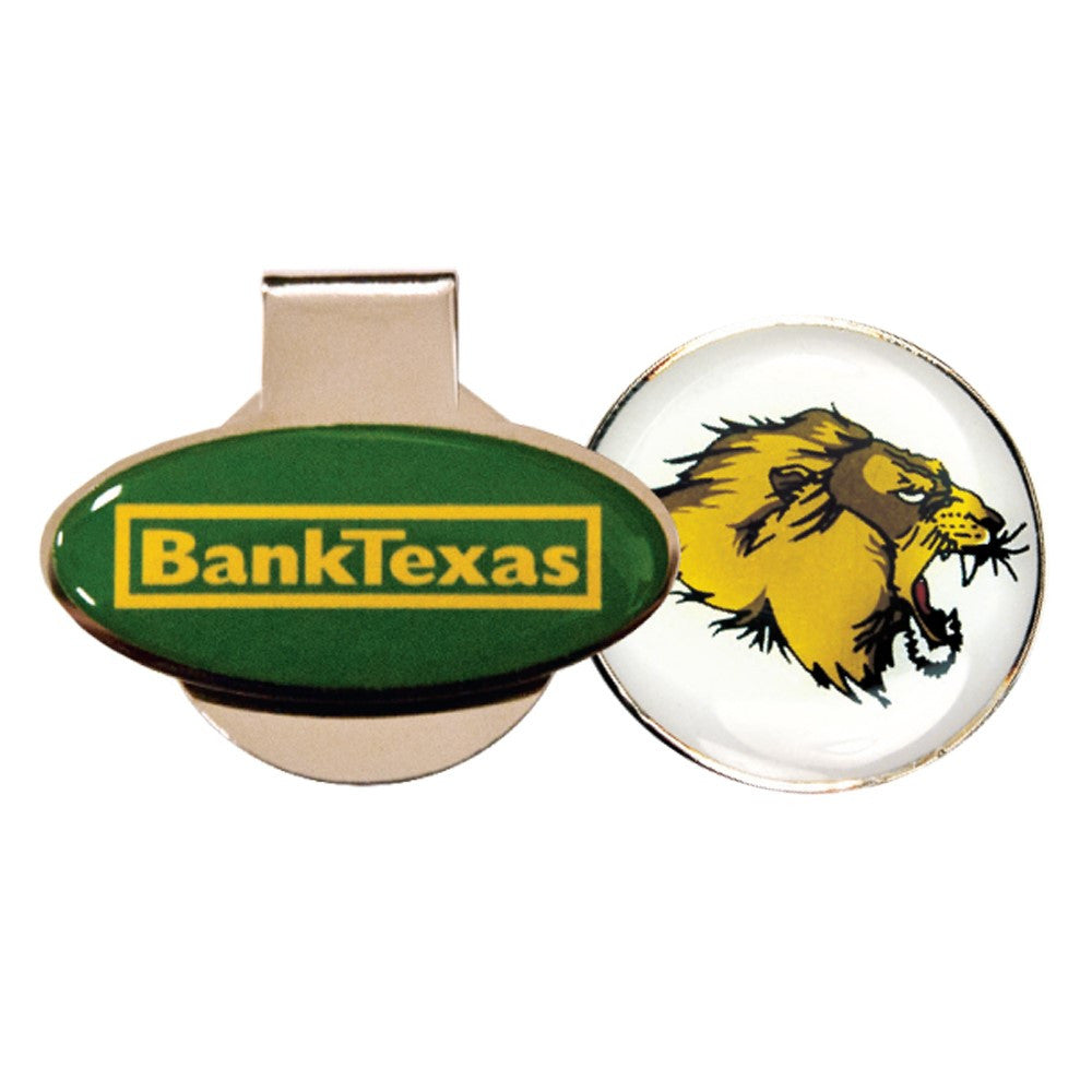 Express Silver Golf Hat Clip w/ Ball Marker