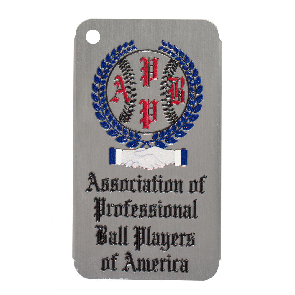 Express Aluminum Rectangle Luggage Tag