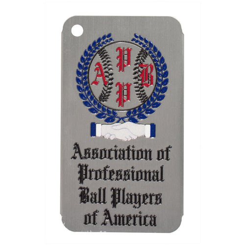 Express Aluminum Rectangle Luggage Tag