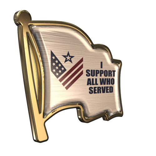 Express Flag Lapel Pins