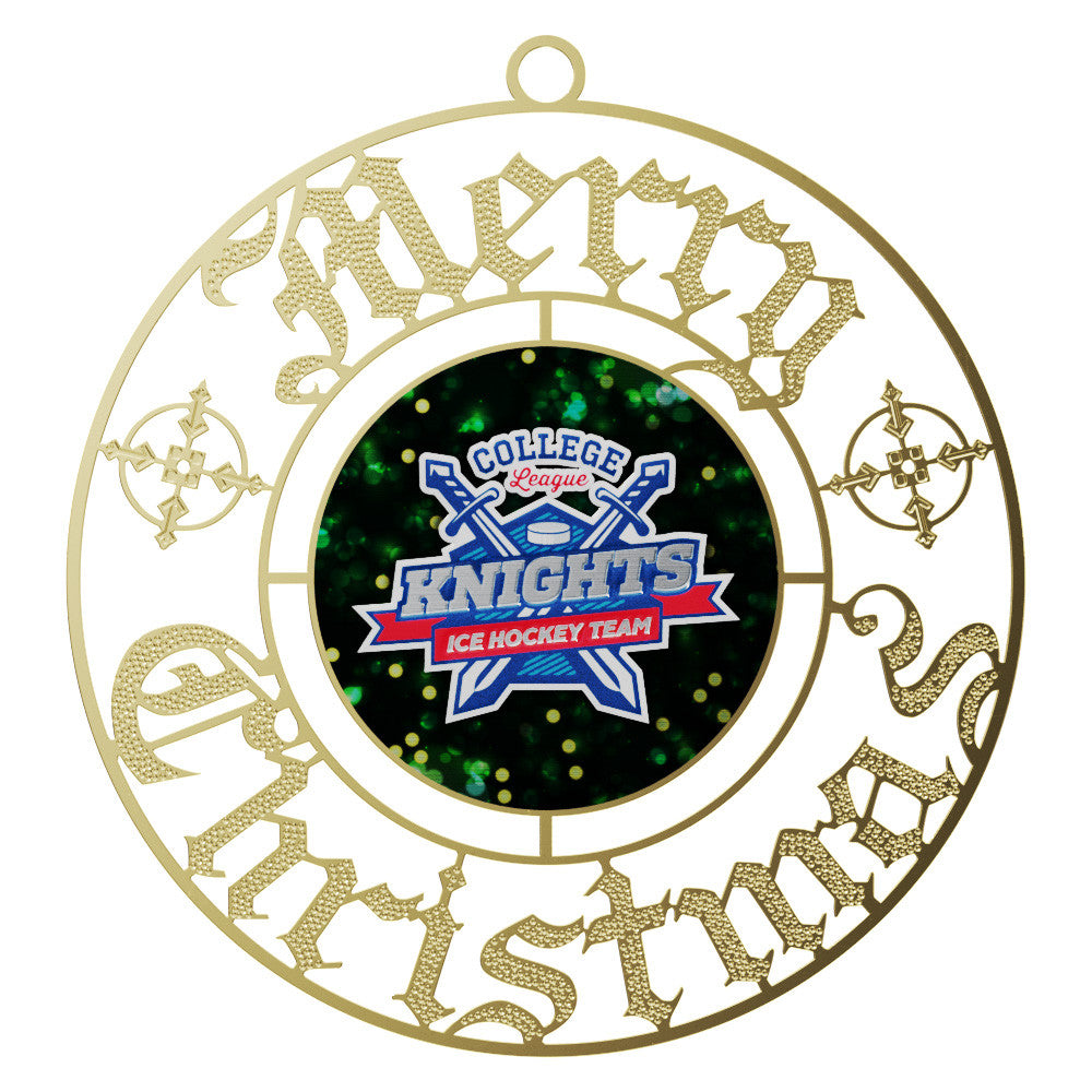 Express Merry Christmas Holiday Ornament