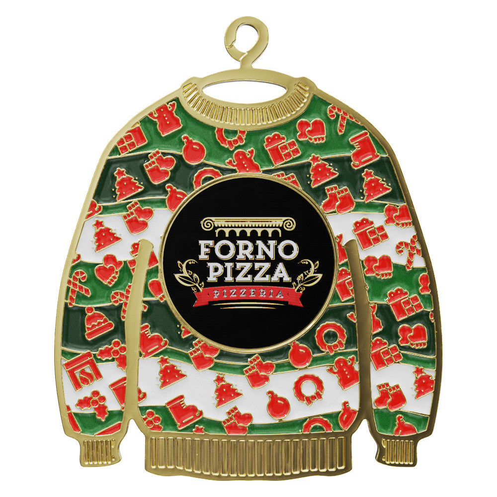 Express Ugly Sweater Ornament