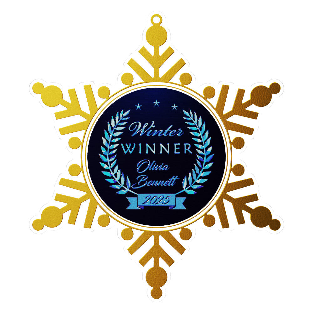Express Acrylic Snowflake Ornaments