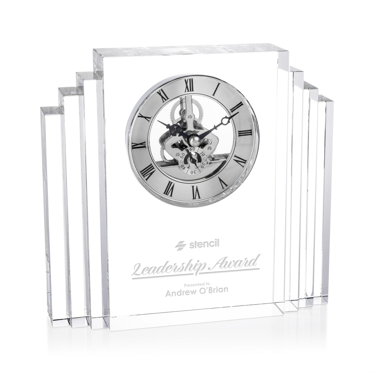 Desford Clock - Silver