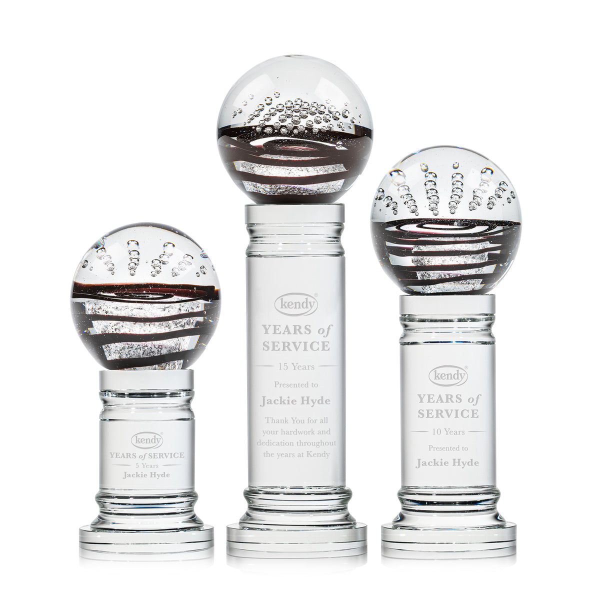 Serenity Award on Colverstone Base - Clear