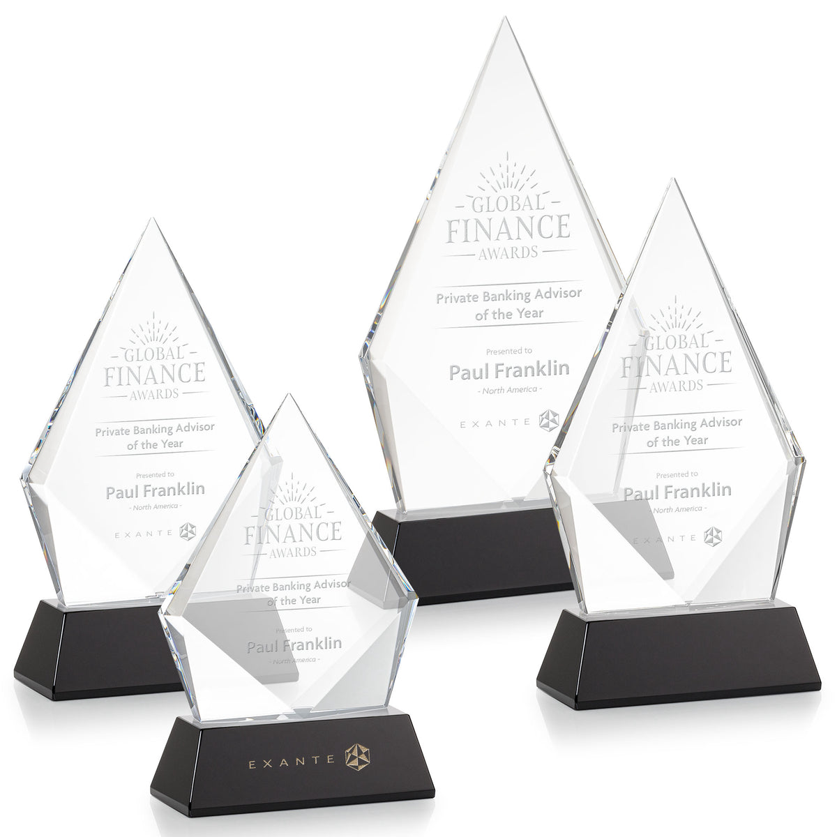 Shelton Award on Newhaven Base - Black