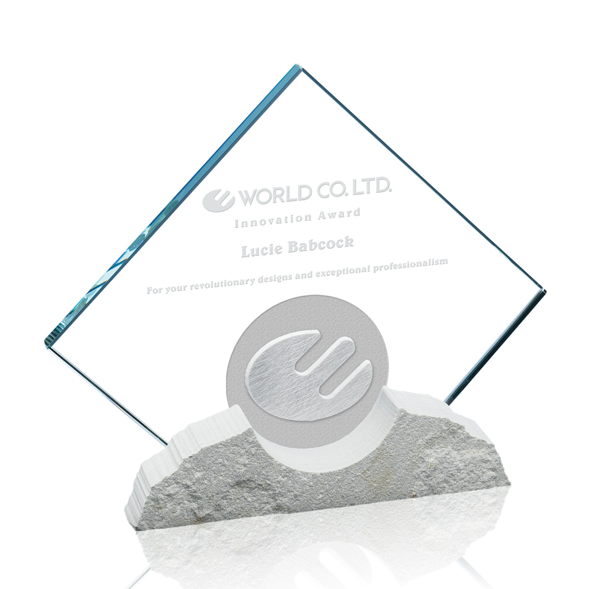 Eclipse Sandstone and Starfire Crystal Award