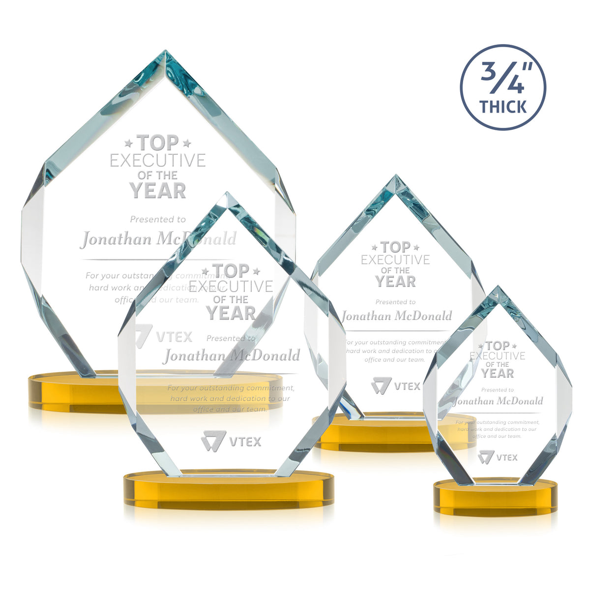 Royal Diamond Award on Alberton Base
