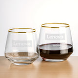 Capacity: 11 oz / Gold Rim