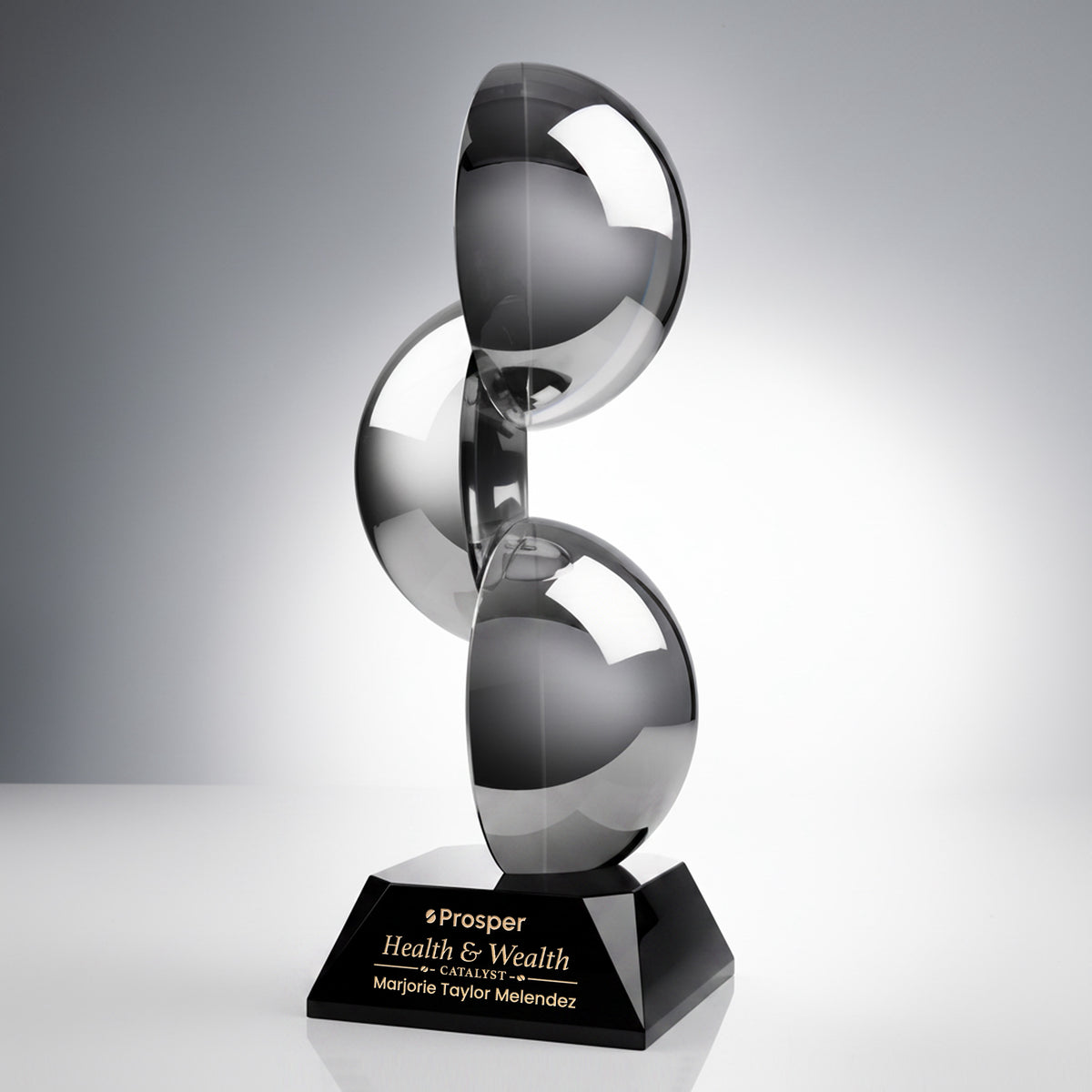Gardalini Award on Black Base