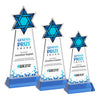Star of David VividPrint™ Award on Hartford Base