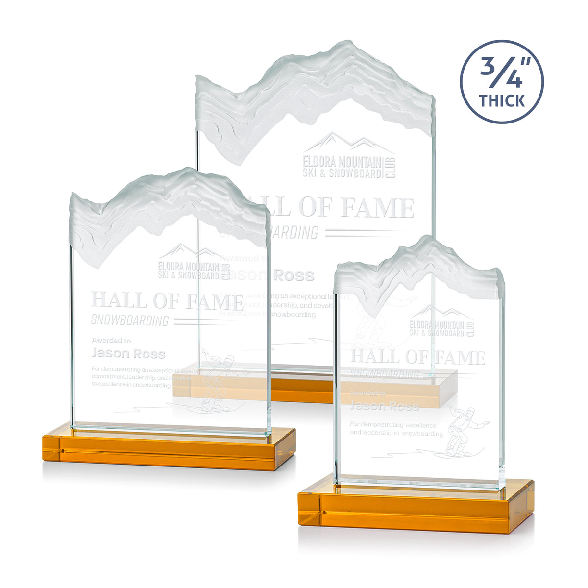 Kilimanjaro Award - Amber
