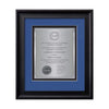Yorktech Certificate TexEtch Framed Award