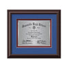 Monarch Certificate TexEtch Framed Award
