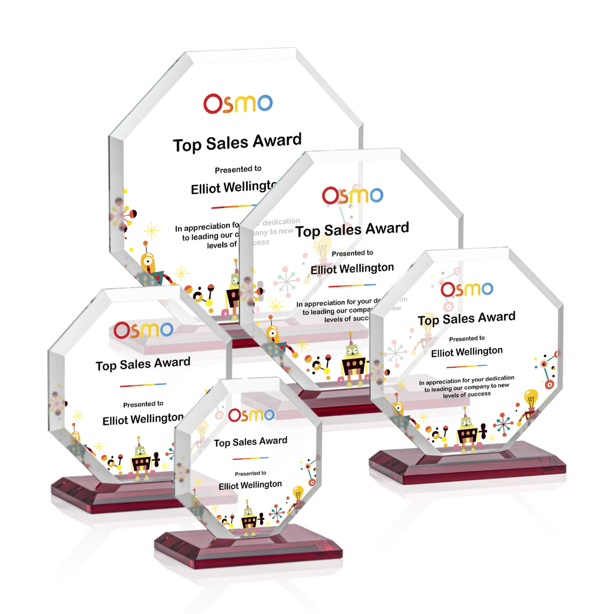 Leyland VividPrint™ Award - Red