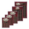 World Globe Perpetual Plaque — Vertical Options
