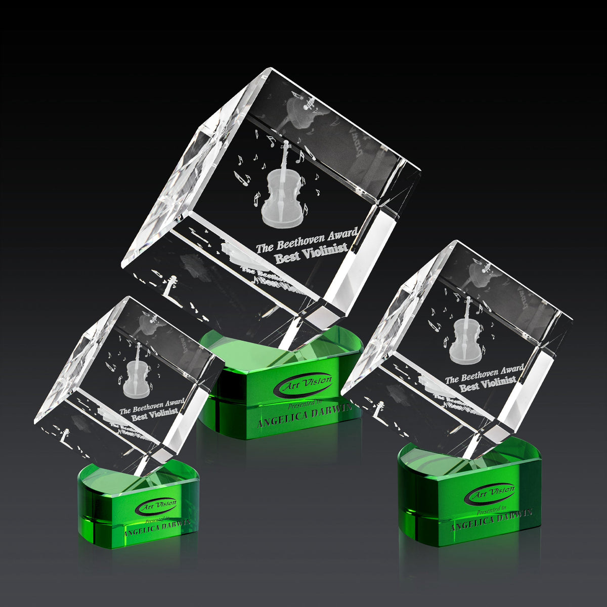 Burrill 3D Award on Paragon Base